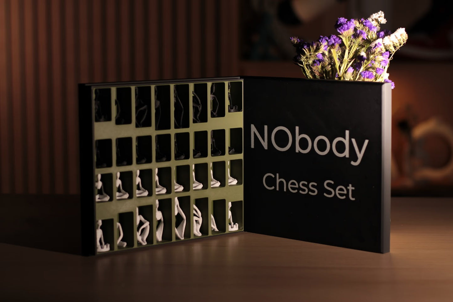 Nobody - Minimalist Chess Set