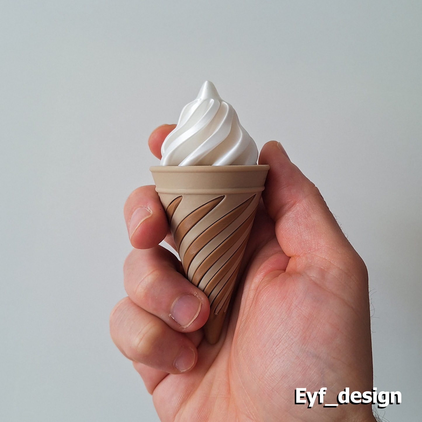Spiral Ice Cream Cone Fidget