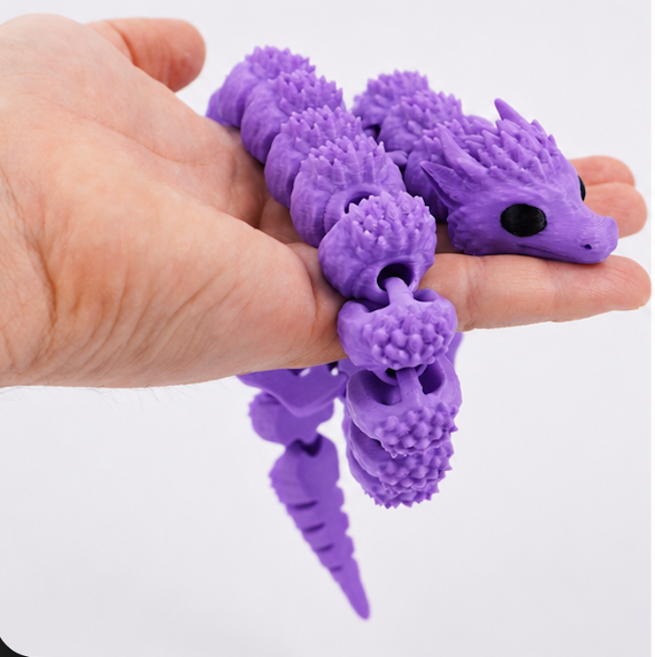 Articulated Fluffy Dragon
