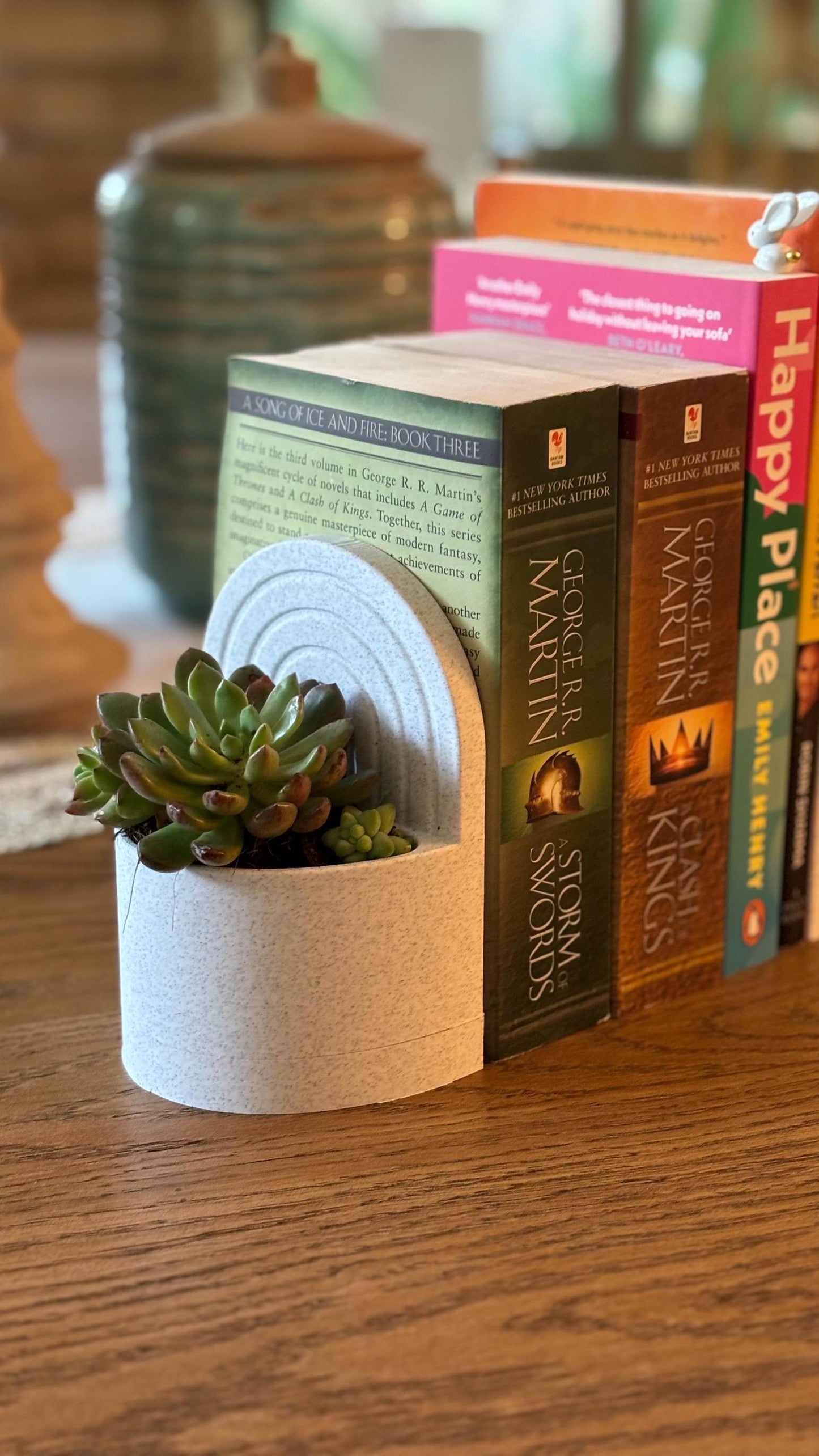 Bookend Planter Set