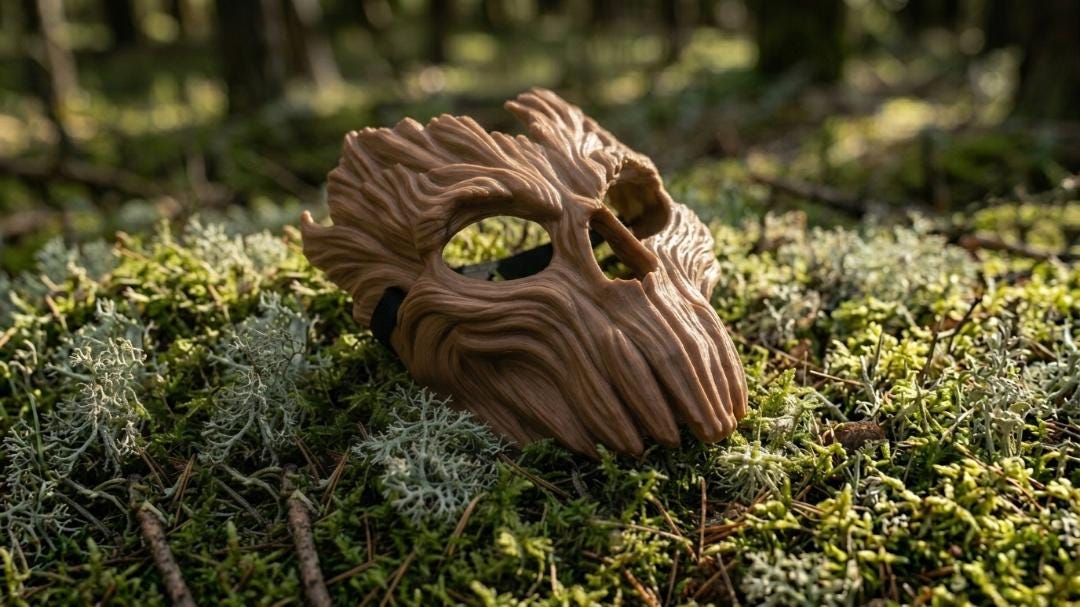 Skullbark Fantasy Cosplay Mask