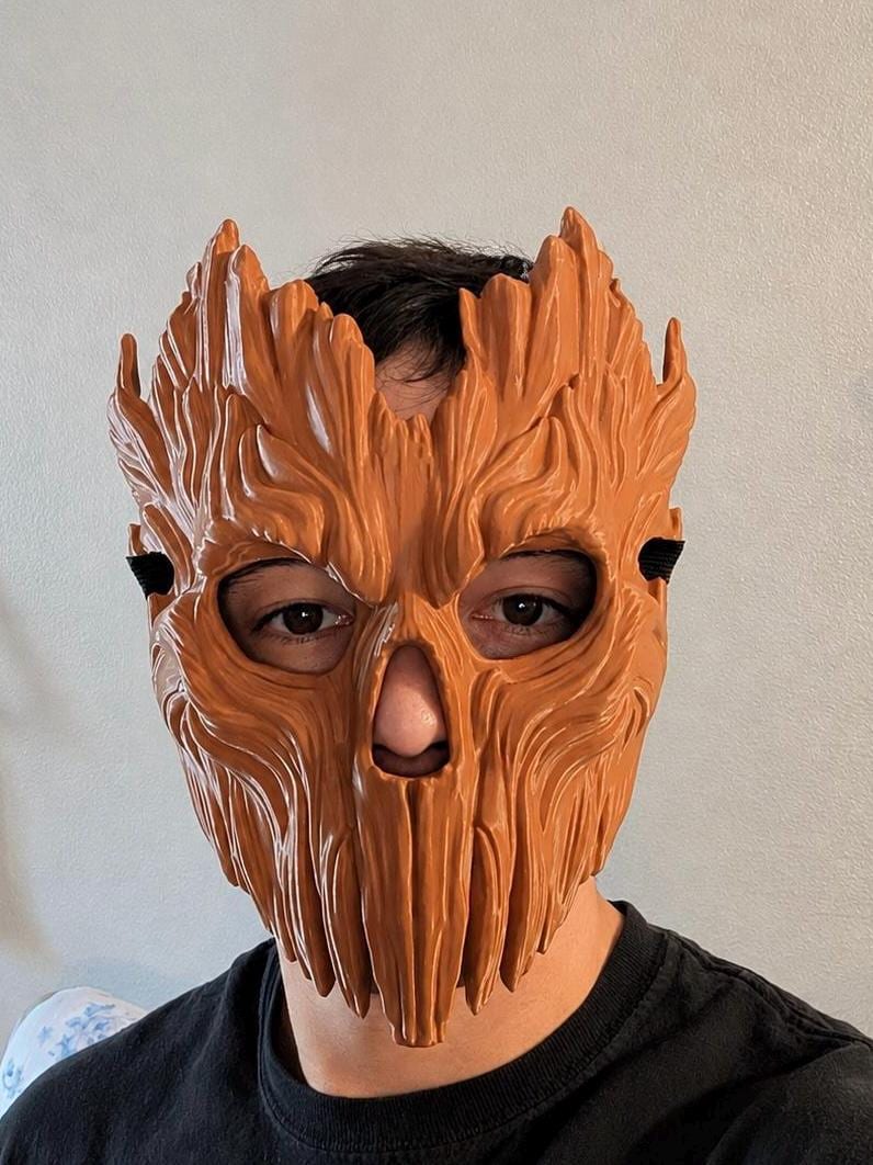 Skullbark Fantasy Cosplay Mask