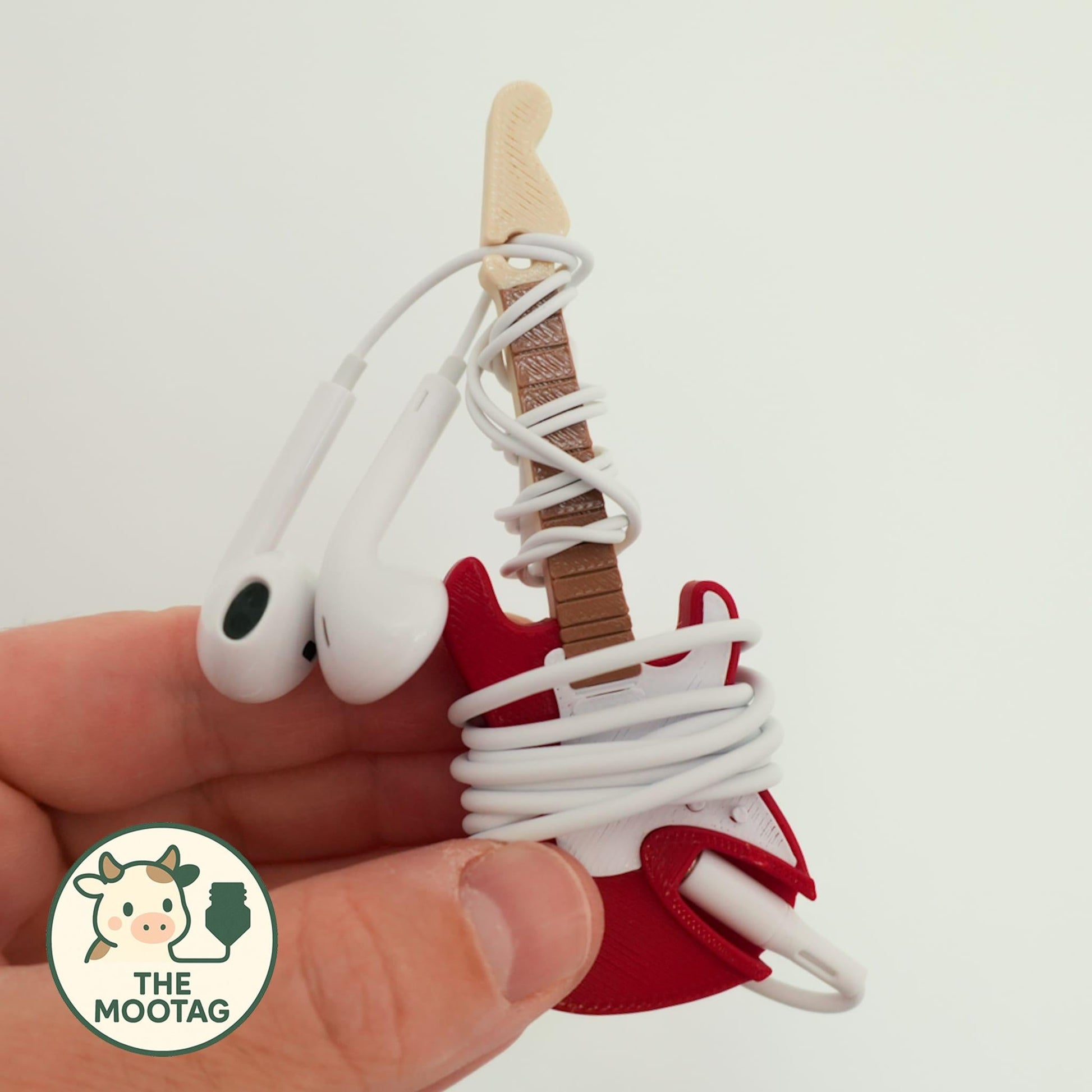 Guitar Earphone Wrap | Earbud Cable Organizer | Music Gift