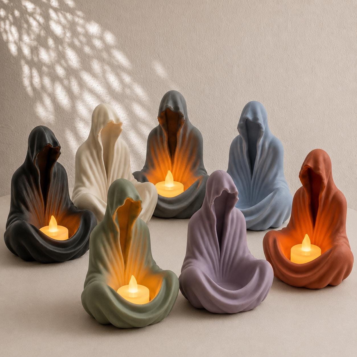 The Grim Reaper LED Tea Light Holder